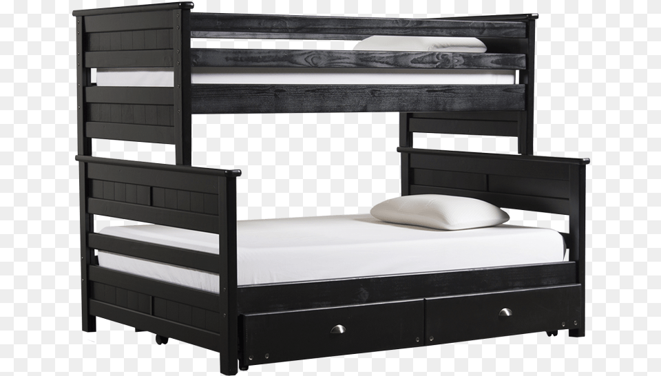 Bedding Double Bed With Television Tv Bed End Building Bunk Bed With Trundles, Bunk Bed, Furniture Png Image