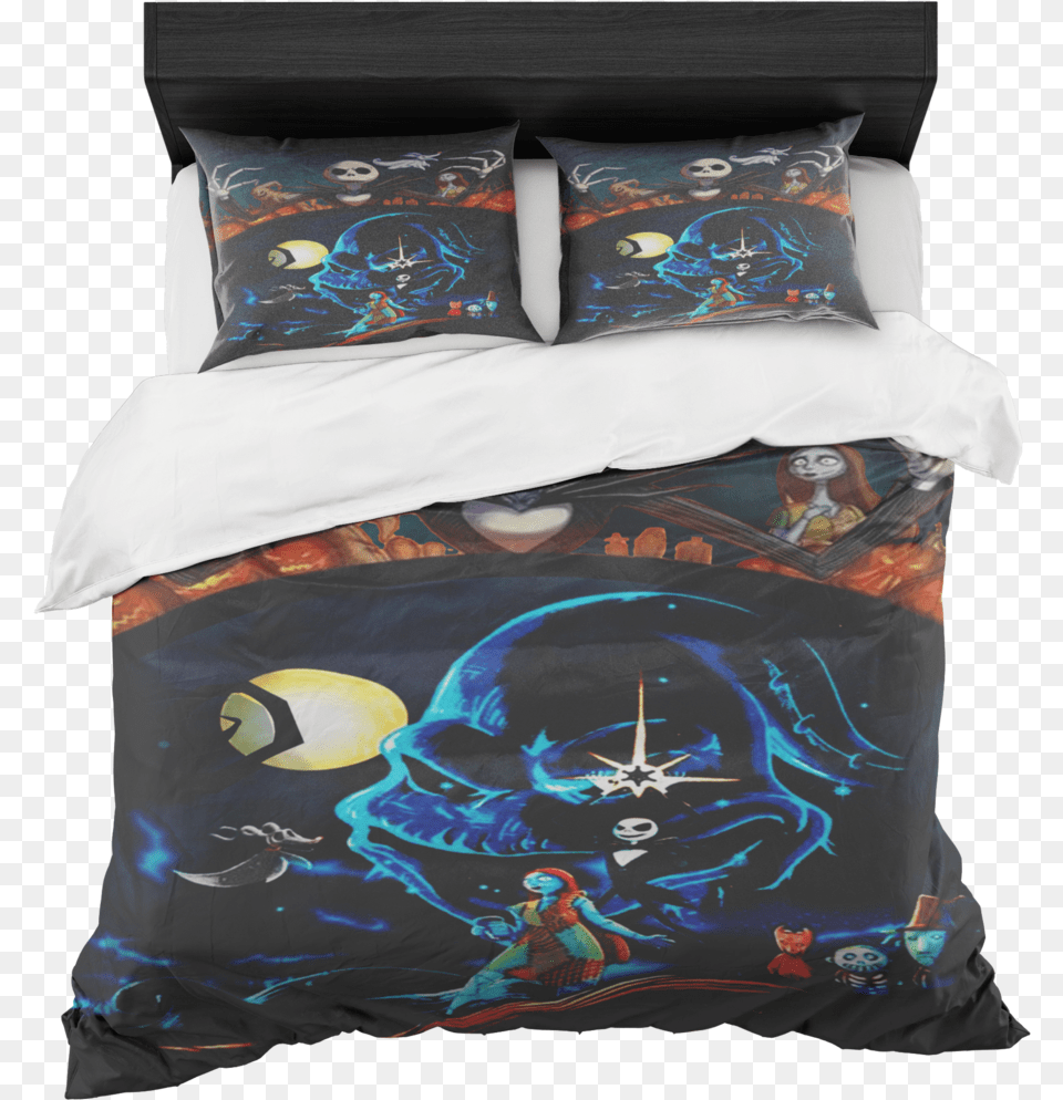 Bedding Set Tim Burton, Home Decor, Cushion, Furniture, Pillow Free Png