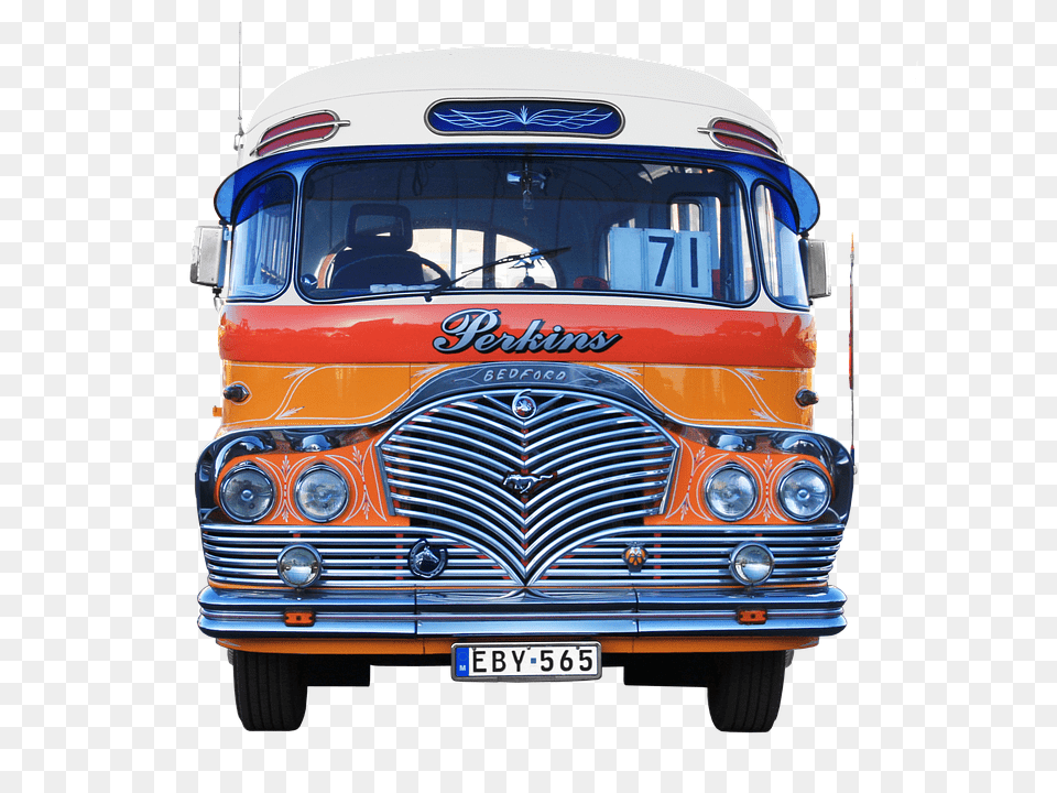 Bedford Bus, Transportation, Vehicle, Car Png Image