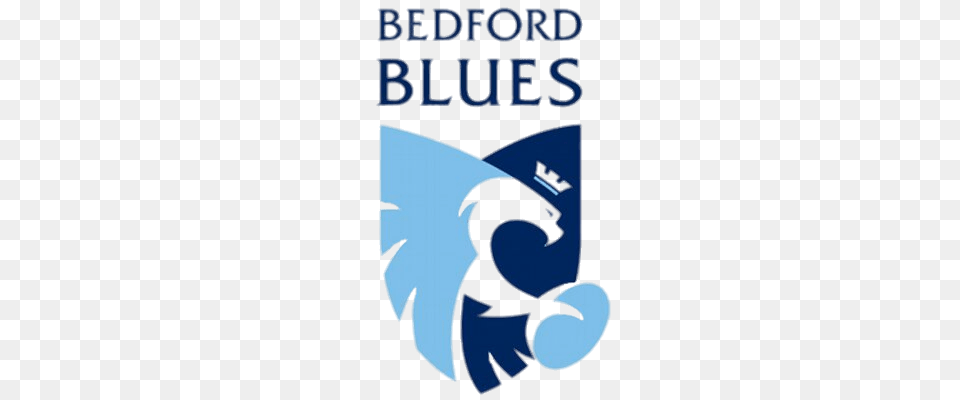 Bedford Blues Rugby Logo, Book, Publication, Advertisement, Sea Life Png