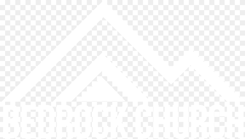 Bedrock Church White, Triangle, Logo, Scoreboard Png