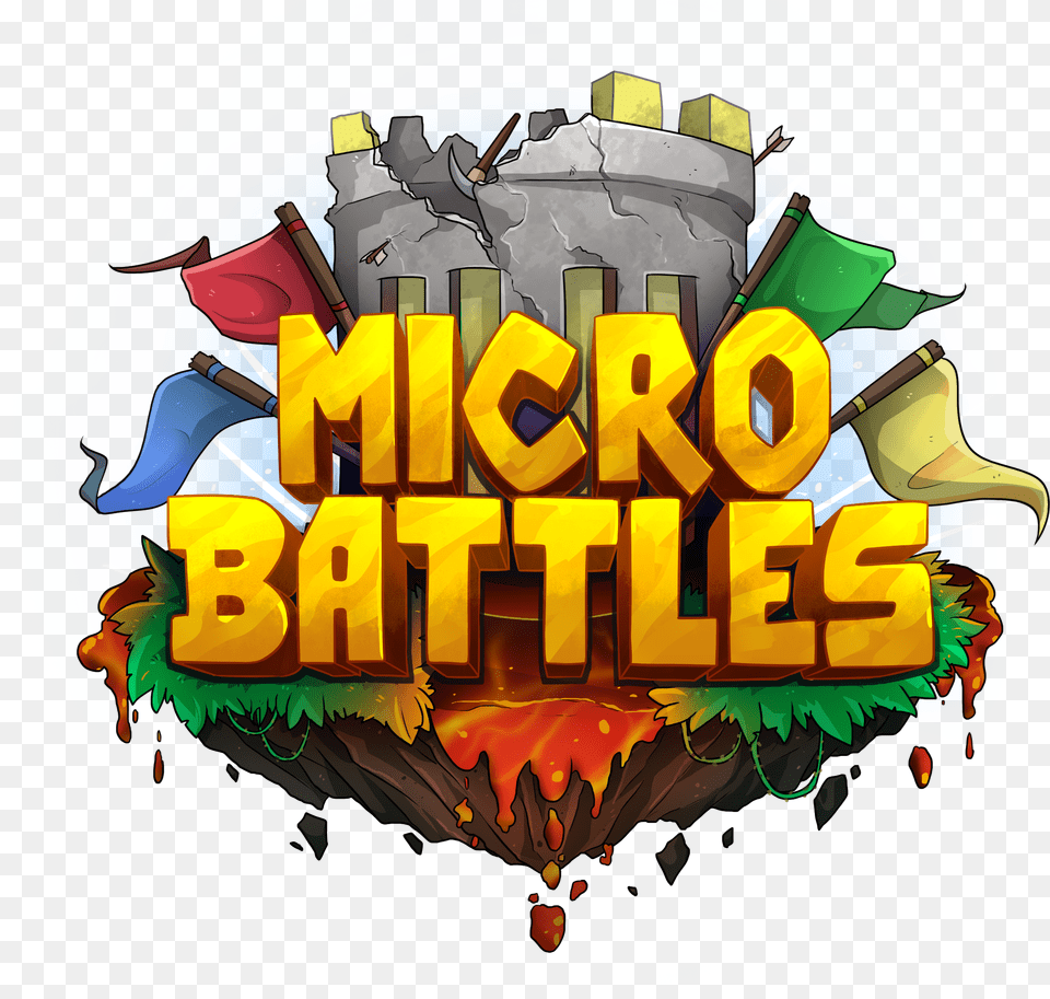 Bedrock Micro Battles Graphic Design Png