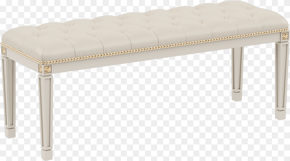Bedroom Bench Bench, Furniture, Ottoman, Crib, Infant Bed Free Png Download