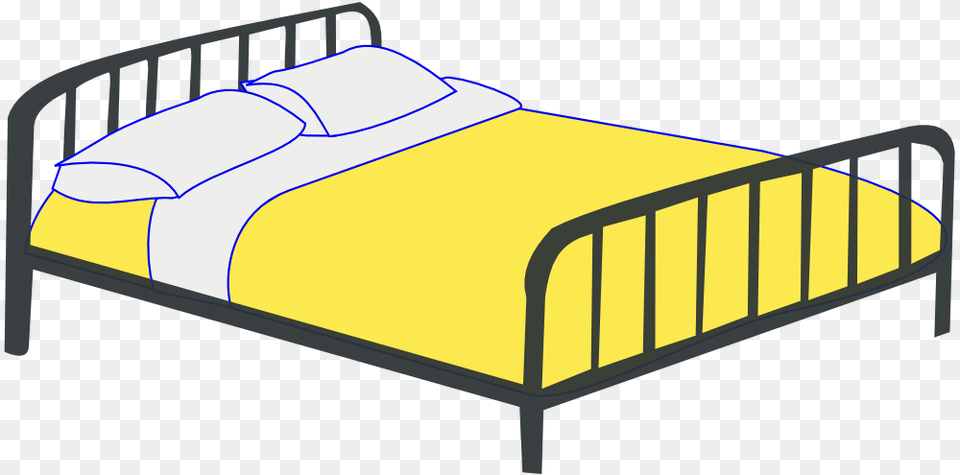 Bedroom Clipart, Furniture, Crib, Infant Bed, Bed Png