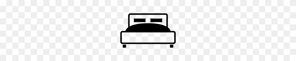 Bedroom Icons Noun Project, Gray Free Transparent Png