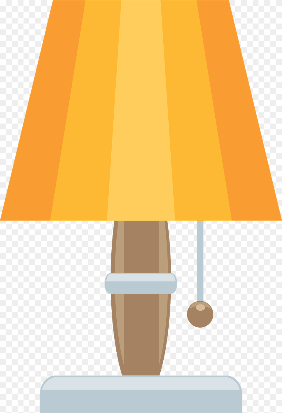 Bedside Lamp Clipart, Lampshade, Table Lamp Png