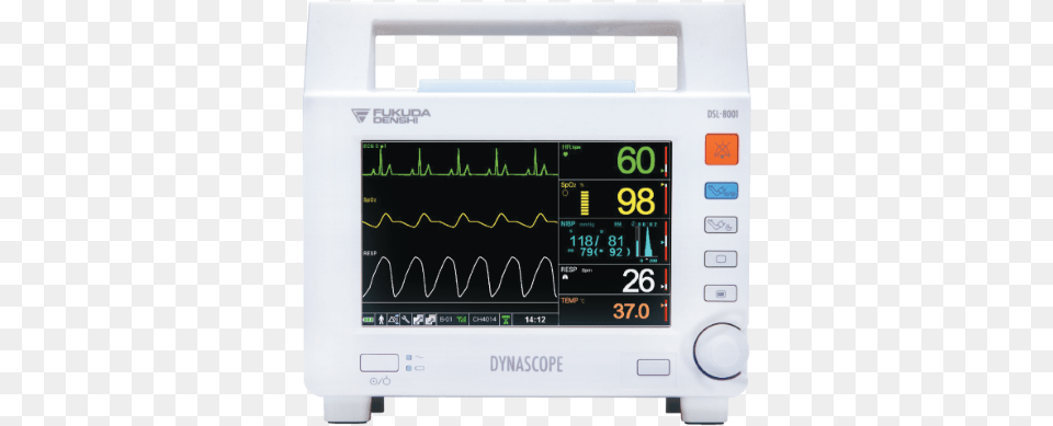 Bedside Monitor Fukuda Denshi, Electronics, Screen, Computer Hardware, Hardware Png Image