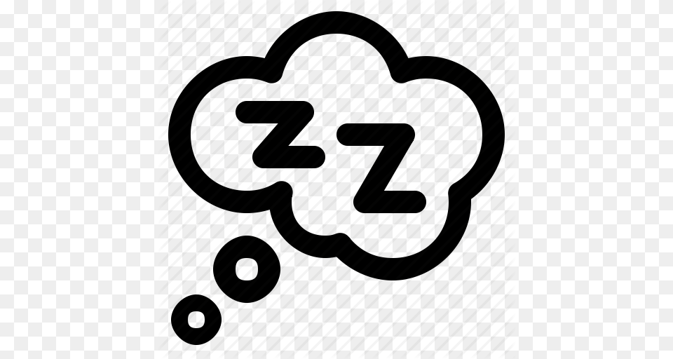 Bedtime Cloud Dream Dreaming Sleep Zzz Icon Free Png Download