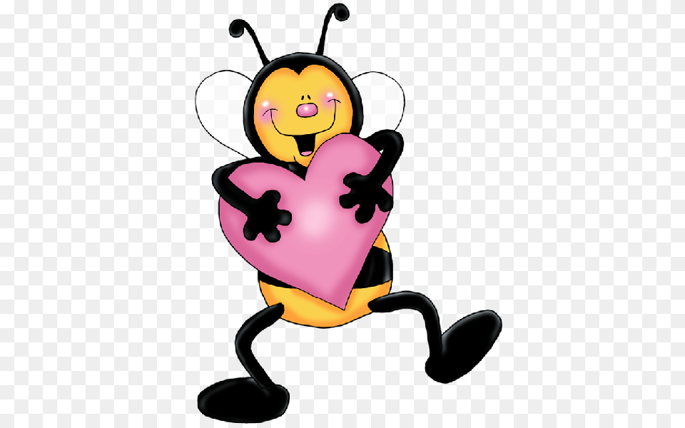 Bee, Cartoon, Nature, Outdoors, Snow Png Image