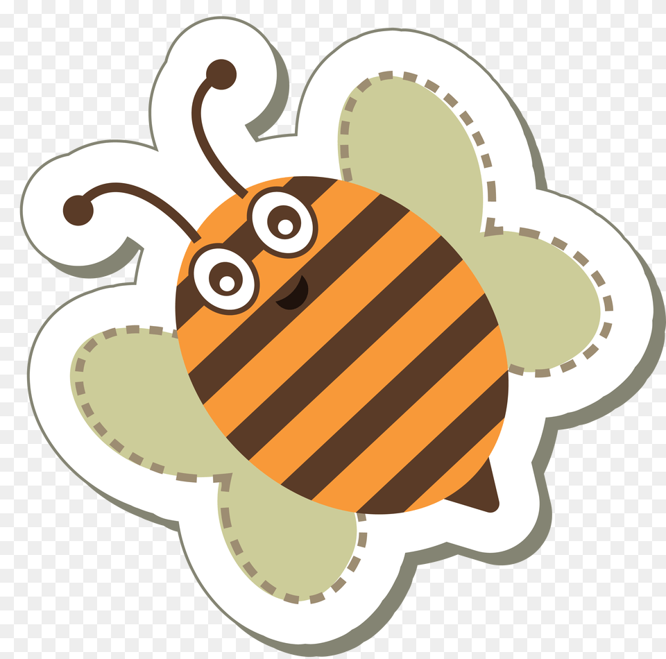 Bee, Pattern, Bulldozer, Machine Png
