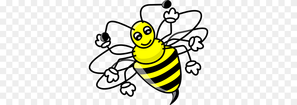 Bee Animal, Honey Bee, Insect, Invertebrate Free Transparent Png