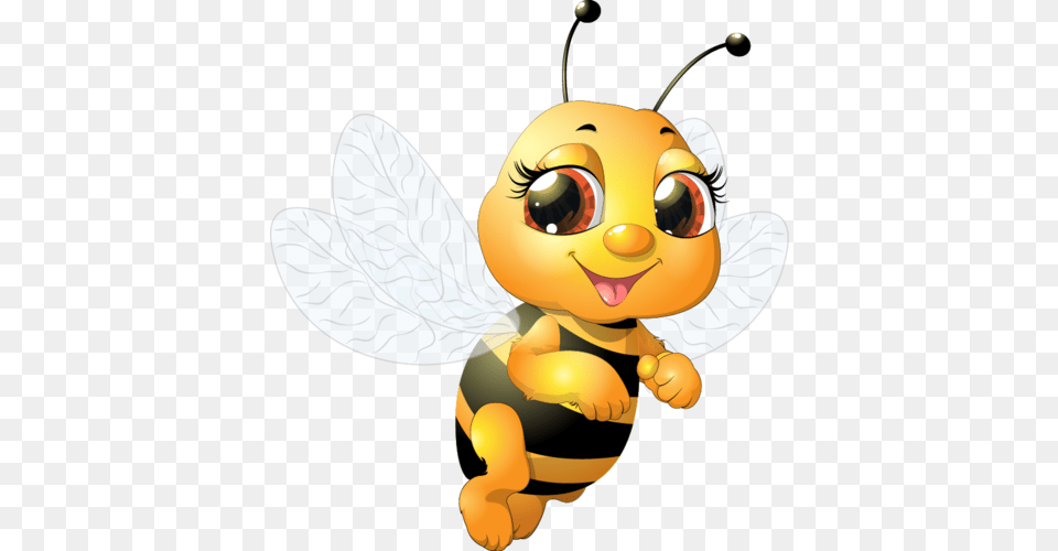 Bee, Animal, Honey Bee, Insect, Invertebrate Png Image