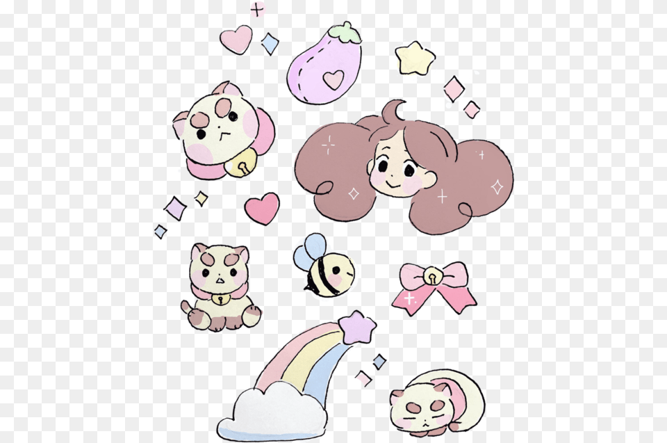 Bee And Puppycat Bee And Puppycat, Animal, Person, Mammal, Wildlife Png