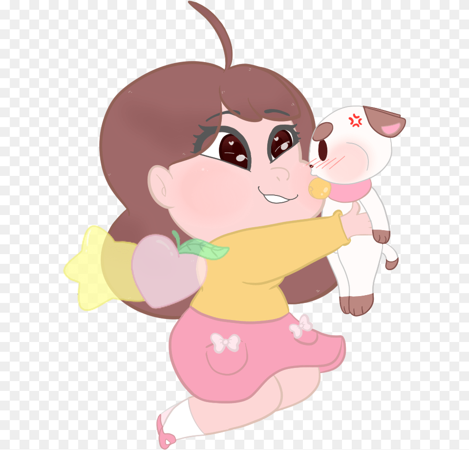 Bee And Puppycat Cartoon, Baby, Person, Face, Head Png Image