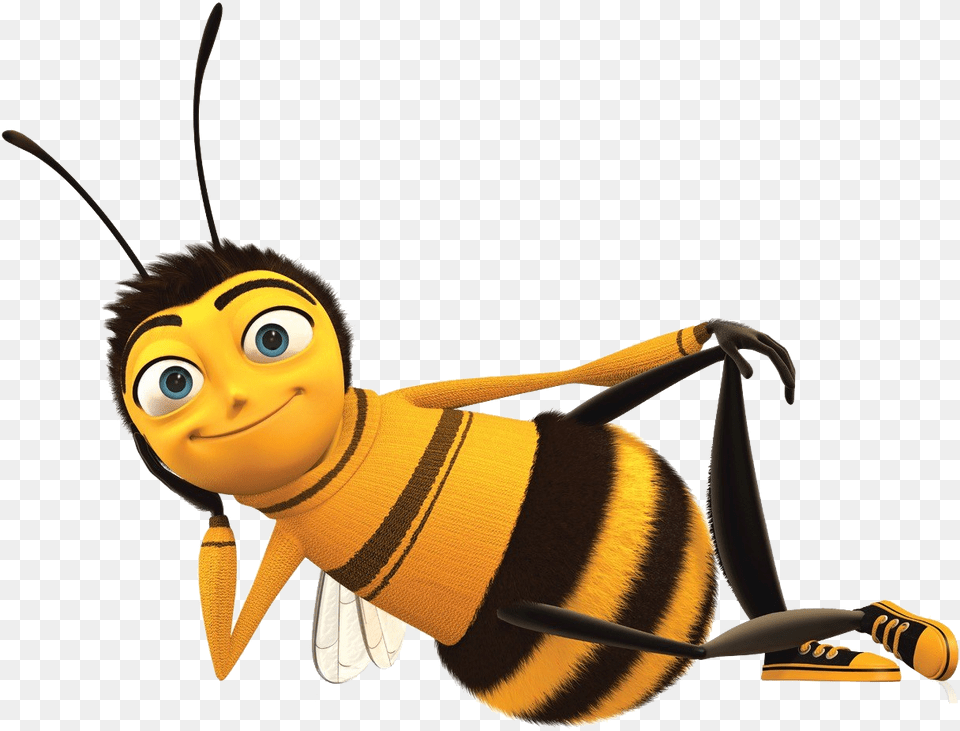 Bee Bee Barry Benson Bee Movie, Animal, Insect, Invertebrate, Wasp Png Image