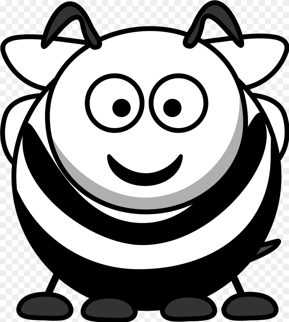 Bee Black And White Bee Clipart Black And White Free Bee Face Clipart Black And White, Stencil, Animal, Fish, Sea Life Png