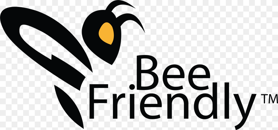 Bee Black And White Logo, Animal Free Png Download