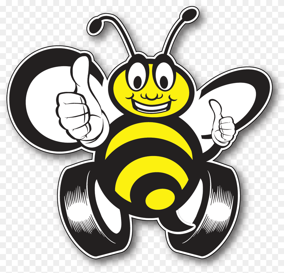Bee Clean Express Car Wash Ohio Wash Trench Kleenco Car Bee, Animal, Invertebrate, Insect, Wasp Free Png Download