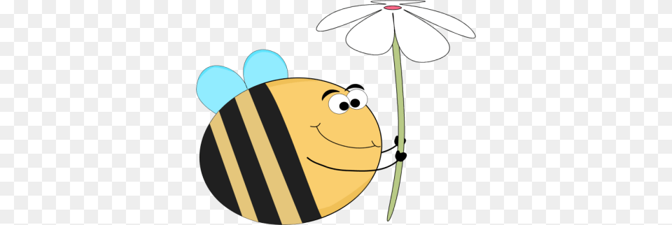 Bee Clip Art, Daisy, Flower, Plant, Animal Free Transparent Png