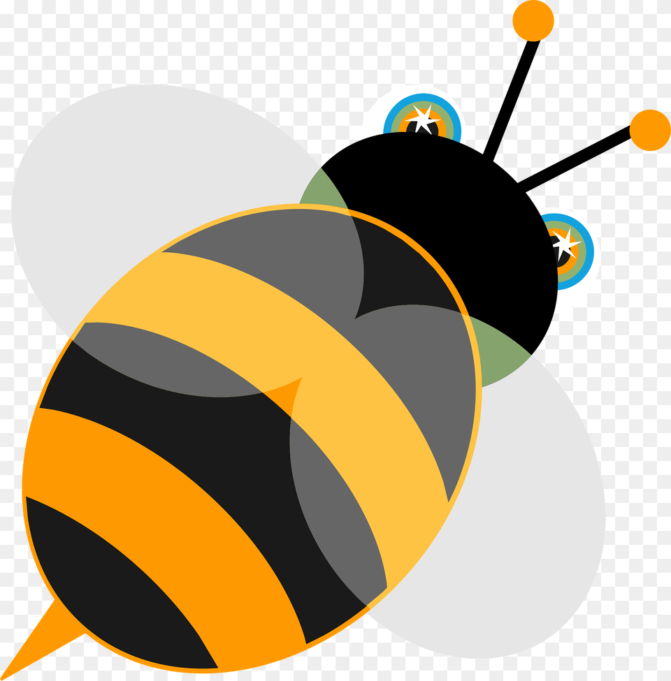 Bee Clipart, Animal, Invertebrate, Insect, Honey Bee Png