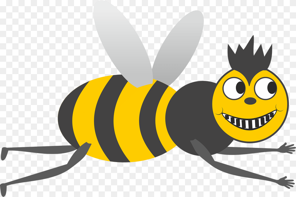Bee Clipart, Animal, Invertebrate, Insect, Honey Bee Png