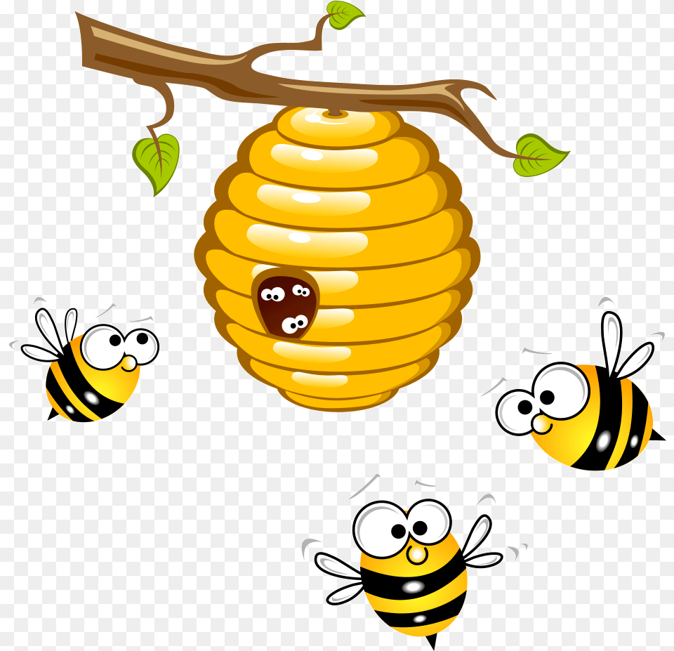 Bee Clipart, Animal, Honey Bee, Insect, Invertebrate Free Png Download