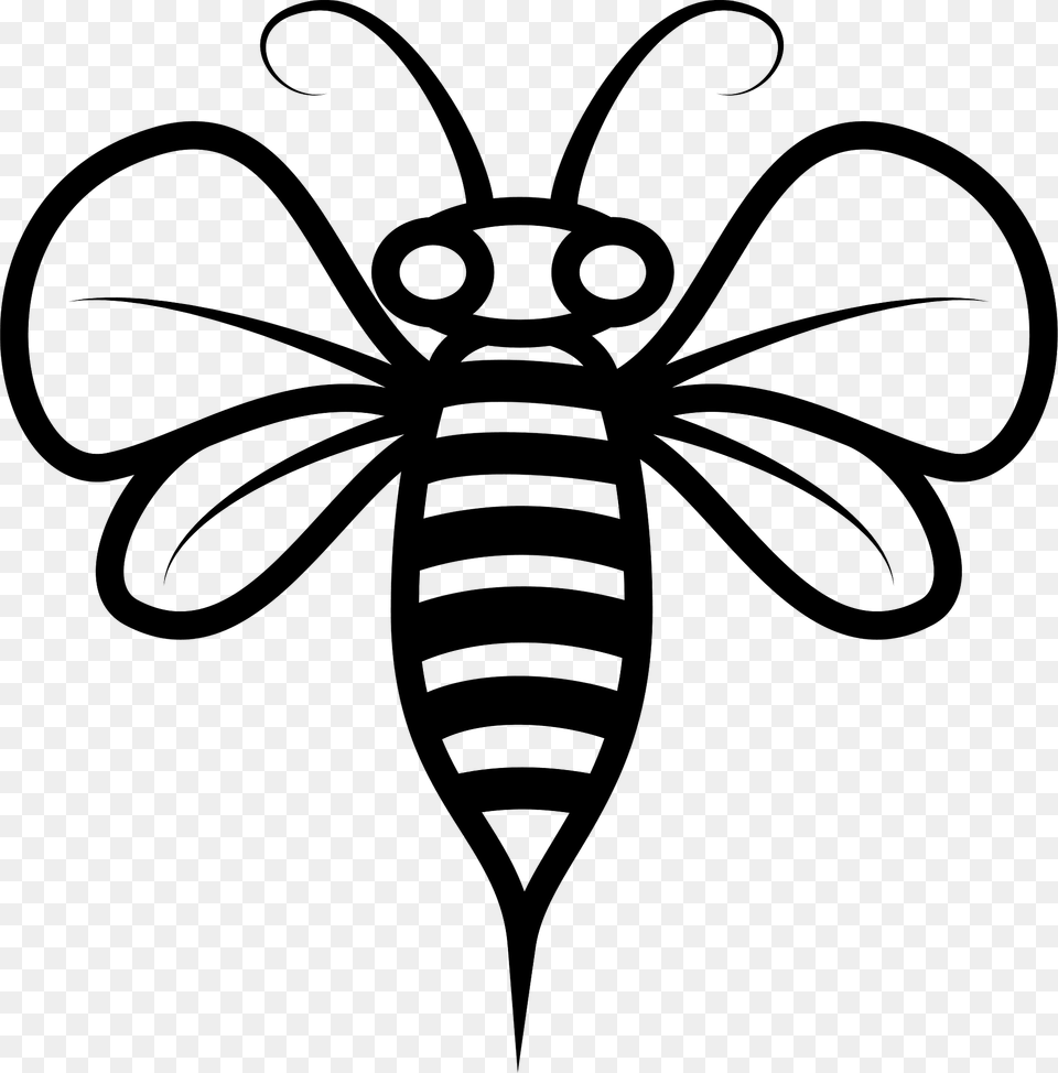 Bee Clipart, Animal, Insect, Invertebrate, Wasp Free Png