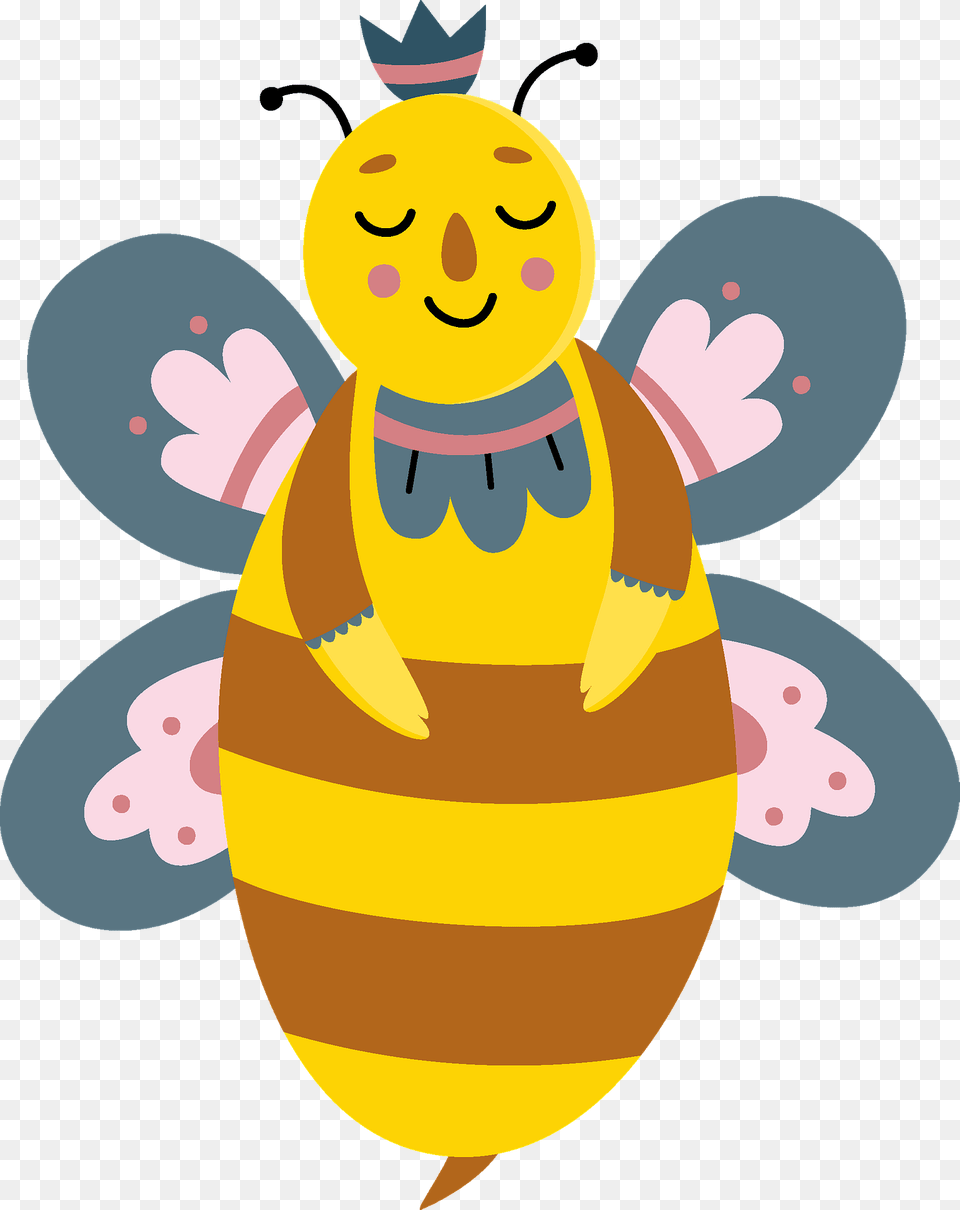 Bee Clipart, Person, Face, Head, Animal Png Image
