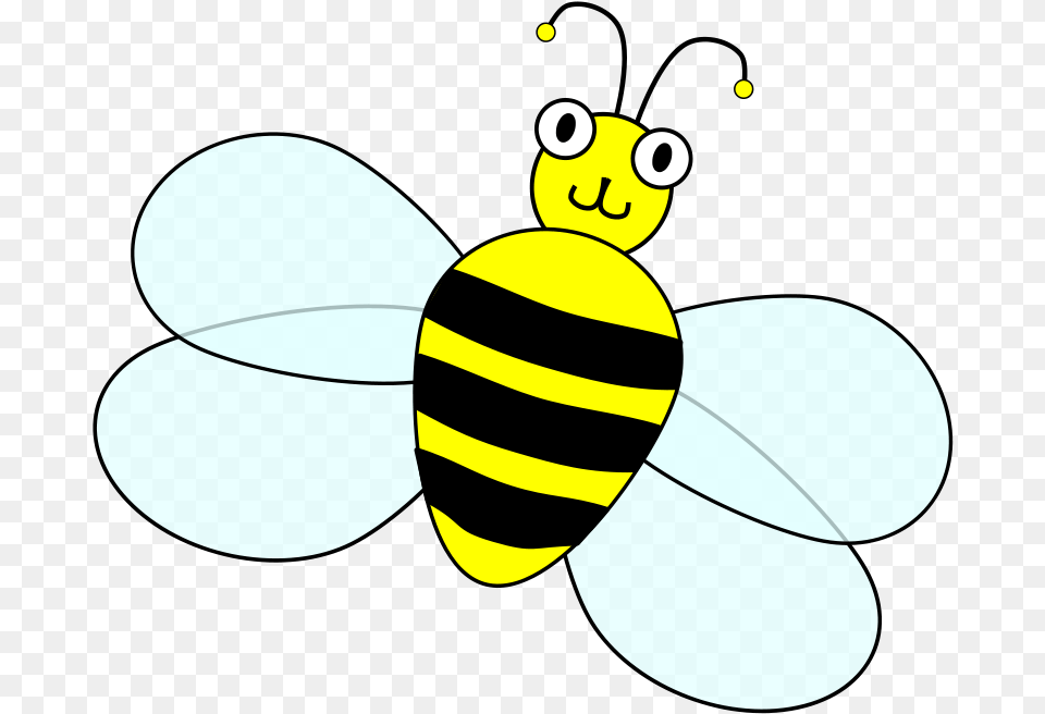 Bee Clipart Bumble Cartoon Animals With Wings, Animal, Invertebrate, Insect, Wasp Png Image