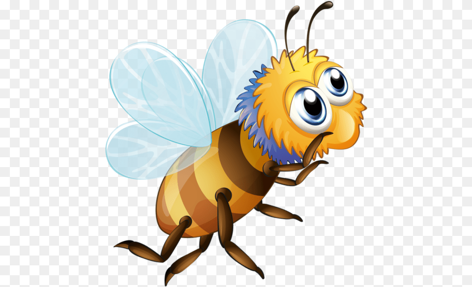 Bee Clipart Buzz Bee Vector Images Vector Clipart Buzz, Animal, Honey Bee, Insect, Invertebrate Png Image