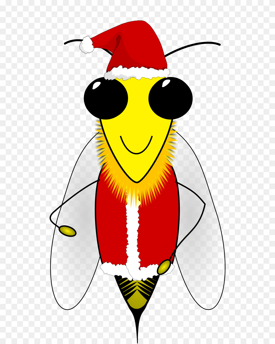 Bee Clipart Christmas, Animal, Beak, Bird, Baby Free Png Download