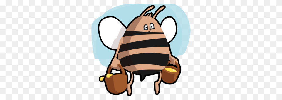 Bee Clipart Download, Animal, Honey Bee, Insect, Invertebrate Png