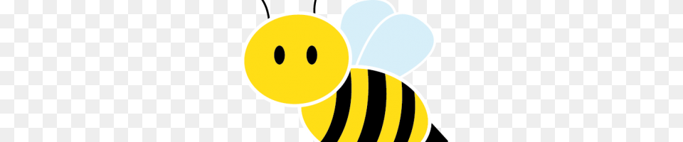 Bee Clipart Image, Animal, Honey Bee, Insect, Invertebrate Free Png Download