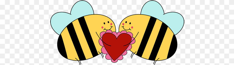 Bee Clipart Love Clip Art Stock Illustrations Clip Cute Valentines Day Clipart Free Transparent Png