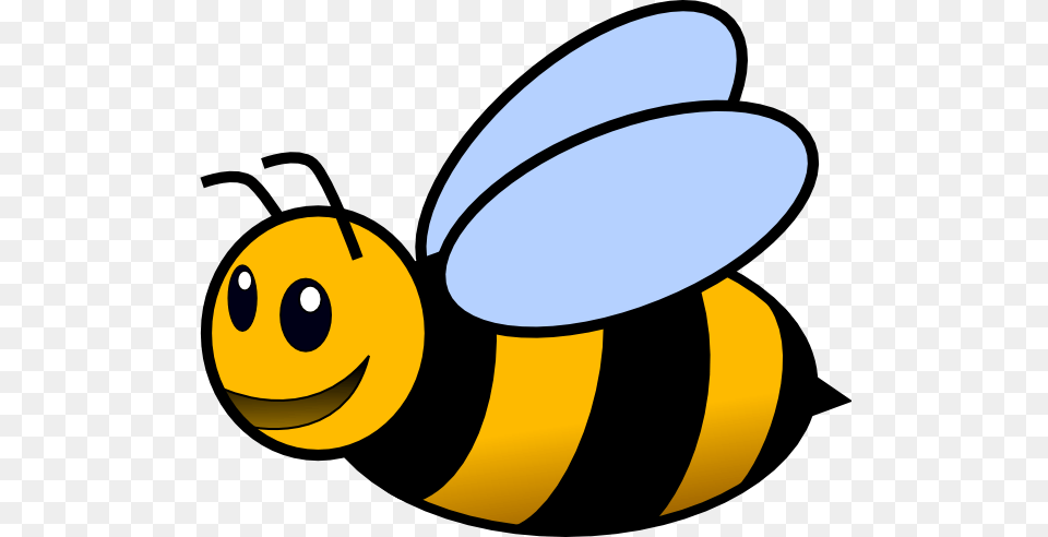 Bee Clipart Six, Animal, Honey Bee, Insect, Invertebrate Free Png