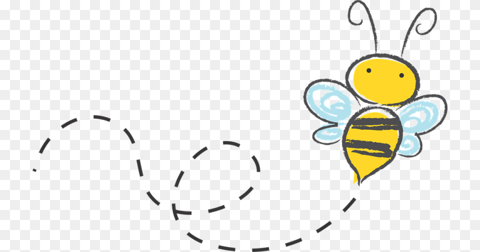 Bee Clipart Trail, Animal, Insect, Invertebrate, Wasp Free Png Download