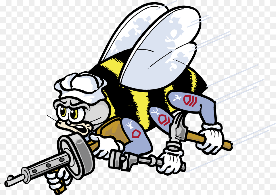 Bee Color Navy Seabee, Book, Comics, Publication, Baby Png Image