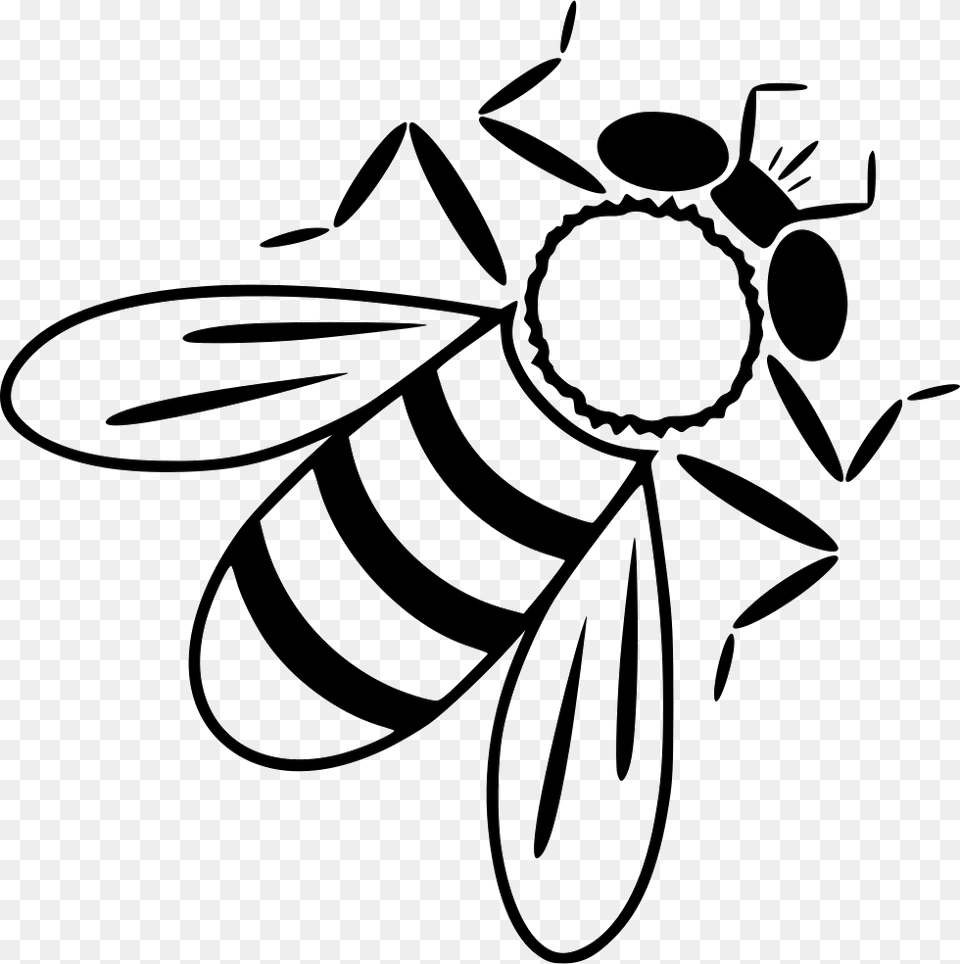 Bee Comments Portable Network Graphics, Animal, Honey Bee, Insect, Invertebrate Free Png