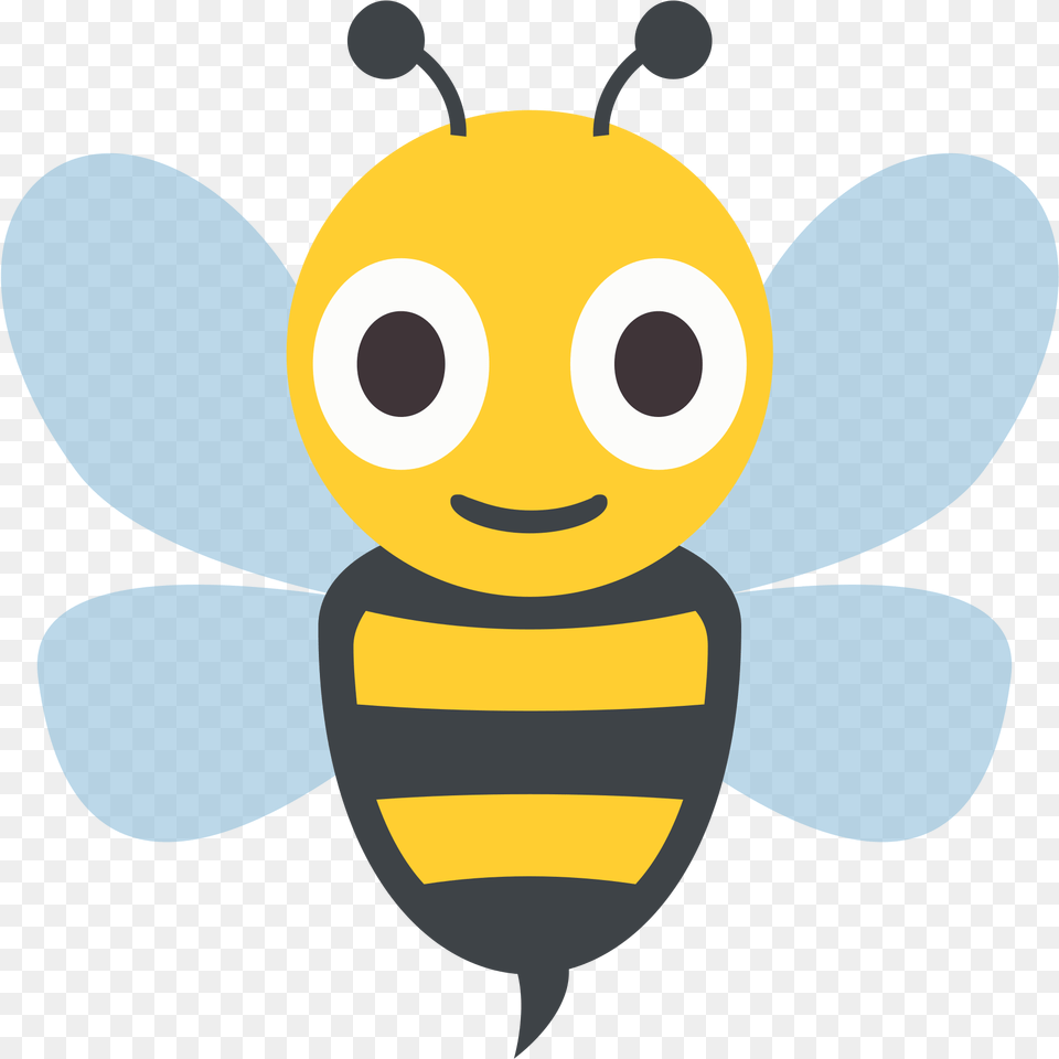 Bee Emoji Bee Emoji, Animal, Invertebrate, Insect, Honey Bee Free Png