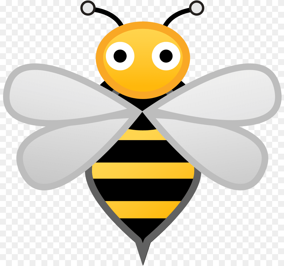 Bee Emoji Image Android Bee Emoji, Animal, Honey Bee, Insect, Invertebrate Free Png Download
