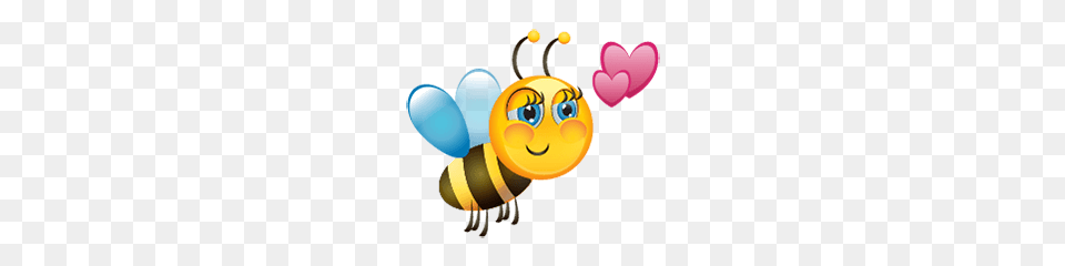 Bee Emoji Line Stickers Line Store, Animal, Honey Bee, Insect, Invertebrate Png Image