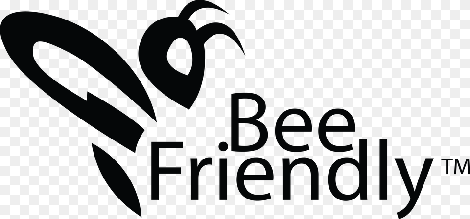 Bee Friendly Logo Bee Black Logo, Text Free Png