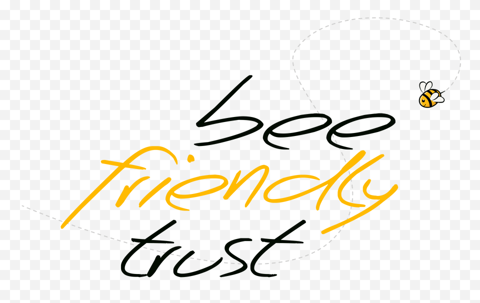 Bee Friendly Trust Calligraphy, Handwriting, Text Free Transparent Png