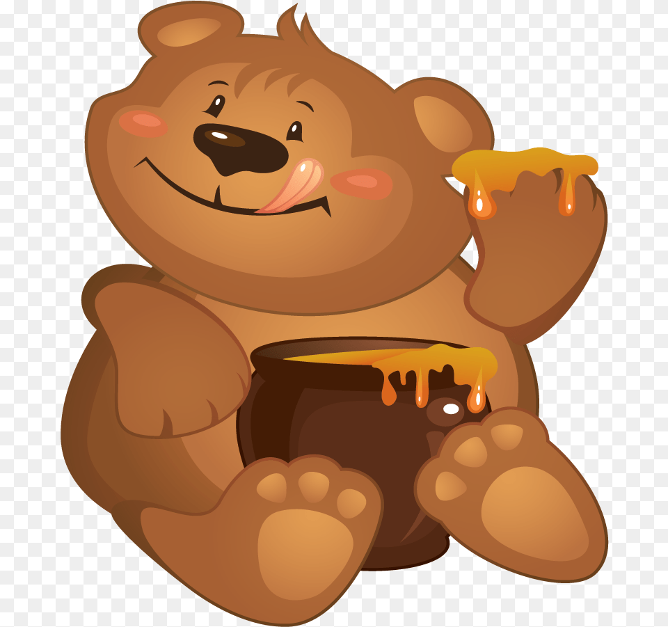 Bee Hive Cartoon, Teddy Bear, Toy Free Png Download