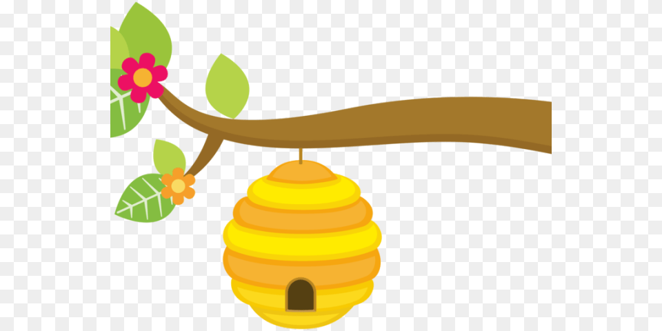 Bee Hive Clipart Themed Printable, Food, Honey, Fruit, Plant Png Image