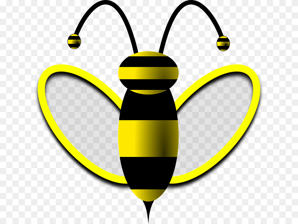 Bee Honey Bee Wasp Honey Nature Fauna Summer Transparent Background Scope Svg, Light, Ball, Tennis Ball, Electrical Device Free Png