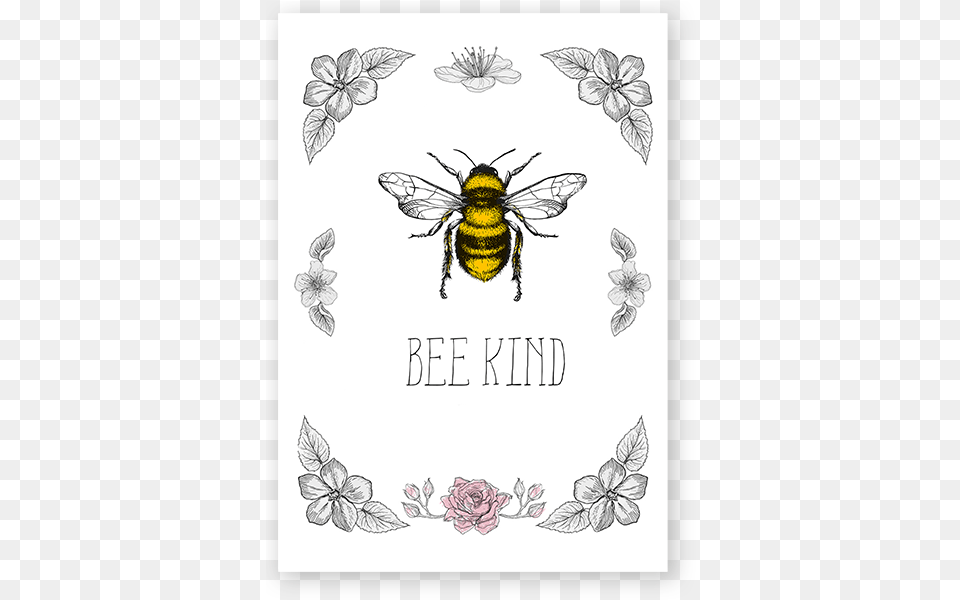 Bee Kind Greeting Cards Nauvoo Mercantile Lds Latter Day, Animal, Honey Bee, Insect, Invertebrate Png