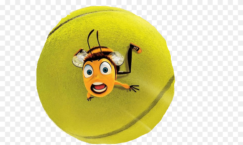 Bee Movie Gif, Ball, Sport, Tennis, Tennis Ball Free Png Download