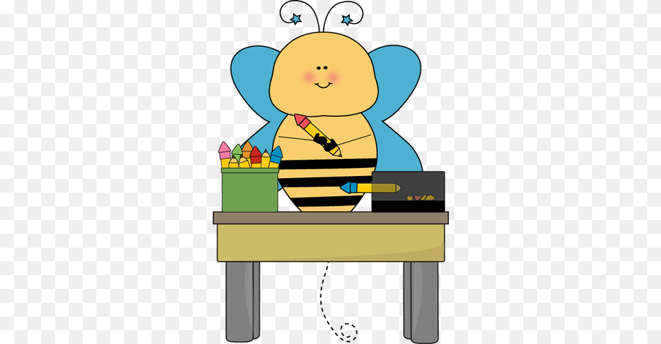 Bee Pencil Monitor Clip Art, Nature, Outdoors, Snow, Snowman Free Png Download