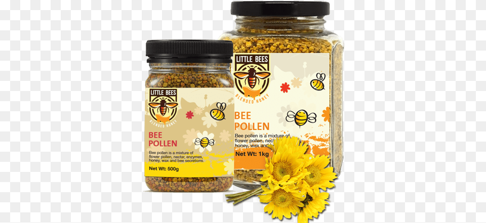 Bee Pollen Chamomile, Plant, Flower, Jar, Food Png Image